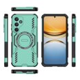 thumbnail image 4 of Designed for Samsung Galaxy A55 Heavy Duty Magnetic Phone Case,Compatible with Mag-safe,Military Grade Drop Protection,Dropproof Anti-fall Tough Rugged Durable Shockproof Phone Case,Green, 4 of 11