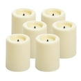 thumbnail image 6 of Sterno Home Flameless LED Wax Votive Candles, 6-Pack, Cream, 6 of 7
