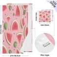 thumbnail image 3 of Coolnut Cartoon Watermelon Bath Towels Set,2 Piece Pure Cotton Ultra Soft High Absorbent Quick Dry Towel Set,1 Bath Towels, 1 Wash Cloths Wash cloth, 3 of 7
