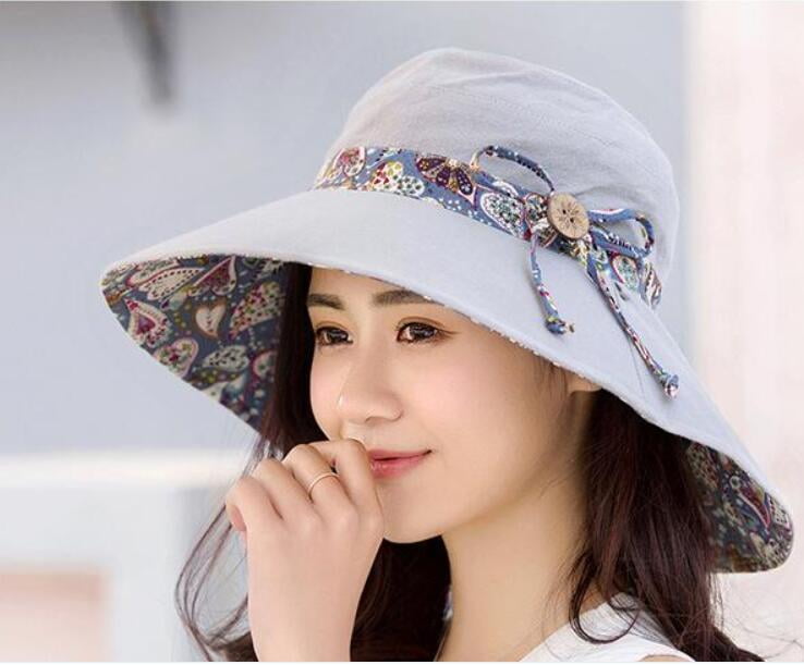 Ladies Sun Hats UPF 50+ Packable Wide 