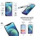 thumbnail image 3 of Comzon iphone 12 Screen Protector/ iPhone 12 Pro Screen Protector Tempered Glass with Installation Kit, 6.1 Inch 2.5D Full Edge to Edge Coverage, Bubble Free, 3 Pack, 3 of 6