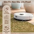 thumbnail image 6 of Design&I 6'x9' Ultra Soft Area Rug, Boho Decorative Concentric Petal Motif Faded Large Mediterranean None Fluffy Washable Non Shedding for Guest Room Bedroom Living Room, 6 of 7