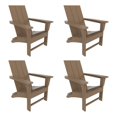thumbnail image 1 of Palms Chaise Adirondack Pliante Moderne en Poly (Ensemble de 4), 1 of 8