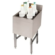 12%22+Underbar+Basics%e2%84%a2+Cocktail+Station+w%2f+35+lb+Ice+Bin%2c+Stainless+Steel