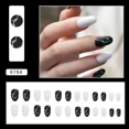 thumbnail image 1 of Heallor-esmalte de uñas postizas para salón de manicura, barniz híbrido, textura de superficie brillante, 24 piezas, 1 of 5