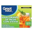 thumbnail image 5 of Edulcorante de mesa Great Value con stevia 100 pzas, 5 of 5