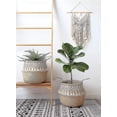 thumbnail image 3 of Colgante de pared de macramé LIUXGMXG Decoración boho Tapiz elegante de madera flotante 65 x 35cm, 3 of 3