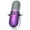 Purple, variant on Heil Sound PR77D Black Deco Series Dynamic Microphone with PR40 Element