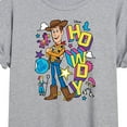 thumbnail image 3 of Toy Story 4 - Woody Howdy - Women's Oversized T-Shirt, 3 of 5