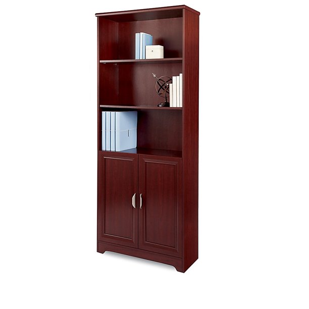  Realspace Magellan Collection 5- Shelf Bookcase With Doors 