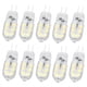 thumbnail image 3 of Bombilla, 10 piezas G4 Bombilla LED Bombilla LED Bombilla de luz regulable Valor excepcional, 3 of 14