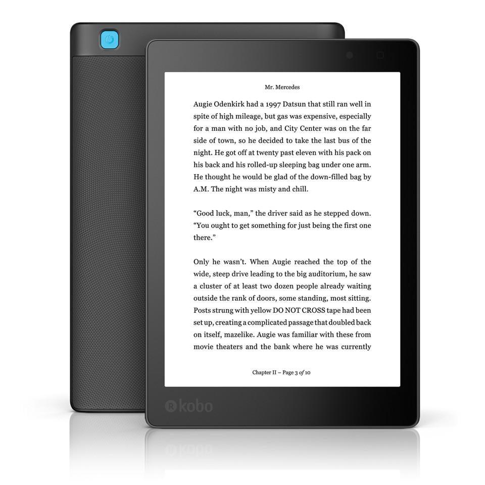 Kobo Aura ONE eReader waterproof, 7.8" GlareFree, HighDefinition