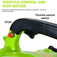 thumbnail image 4 of SHUO Y - 26cc 2-Stroke Handheld Gas Leaf Blower, 180 MPH 380 CFM Powerful Blower for Lawn Care, Snow Blowing & Yard Cleaning (Green), 4 of 10