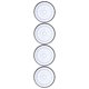 thumbnail image 4 of 4 bujes de rueda con abalorios para RC Crawler, 12 orificios, repuesto de buje de rueda de metal para TRX4/SCX10, color blanco, 4 of 10