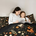 thumbnail image 4 of Castle Fairy Cute Chicken Bedding Comforter Set 7-Piece for Kids Children,Chic Floral Flowers King Bedding Sets,Farmhouse Animal Rooster Ultra Soft Bed Sheets,Ultra Soft Home Decor,Reversible, 4 of 8