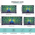 thumbnail image 3 of GZHJMY Beautiful Peacock Plush Pillow Case,Zippered Bed Pillow Pillowcases,Super Soft and Cozy Pillowcase Covers for Sleep - Queen Size 20x30in Home Decor, 3 of 7