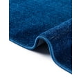 thumbnail image 7 of Unique Loom Williamsburg Collection Area Rug - Solid (5' 3" Round Navy Blue), 7 of 7