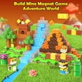 thumbnail image 3 of Bloques magnéticos Toyvimo, 100 unidades, para niños de 3 a 8 años, con folleto, 3 of 9