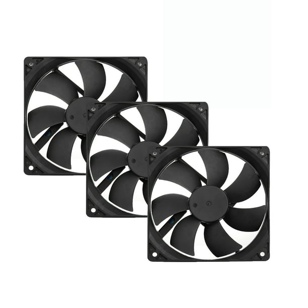 PanoMounts 120mm Computer Case Fans with 4Pin PWM for PC Cases CPU