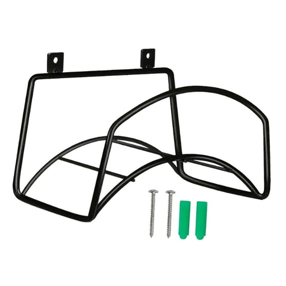 figatia Garden Hose Holder Organizer Wall Mount Accessories Multipurpose Water Hose Reel Stand Water Pipe Shelf for Park Home Outdoor