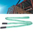 thumbnail image 1 of Lifting Strap, 4409LB Polyester Abrasion Proof Reinforced Loop 19.69FT Rigging Lifting Strap  for Port, 1 of 7