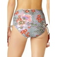 thumbnail image 3 of Juniors' Vintage Strappy High-Waist Swim Bottom, 3 of 5