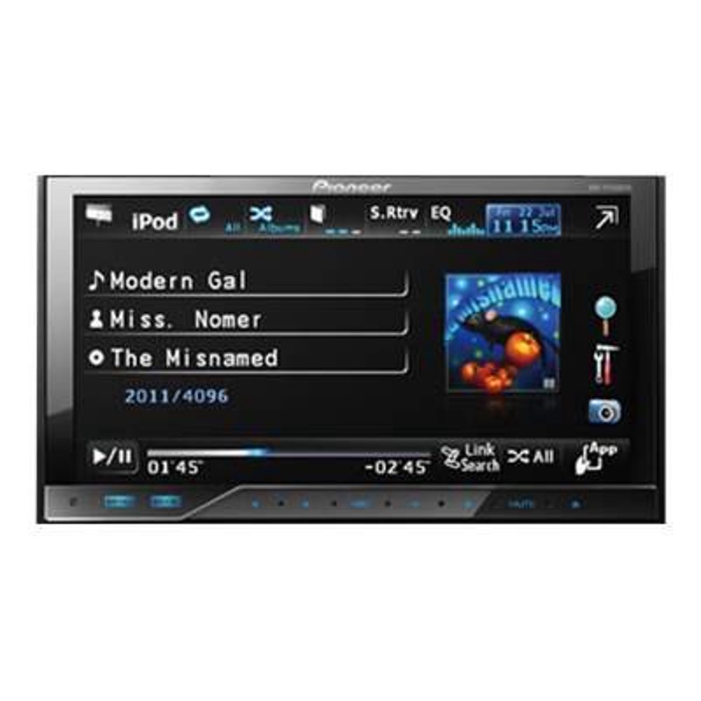 Pioneer AVHP4300DVD DVD receiver display 7" indash unit