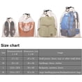 thumbnail image 3 of 3pcs Cotton Breathable Dustproof Drawstring Multifunctional Storage Bag 32*40cm, 3 of 5