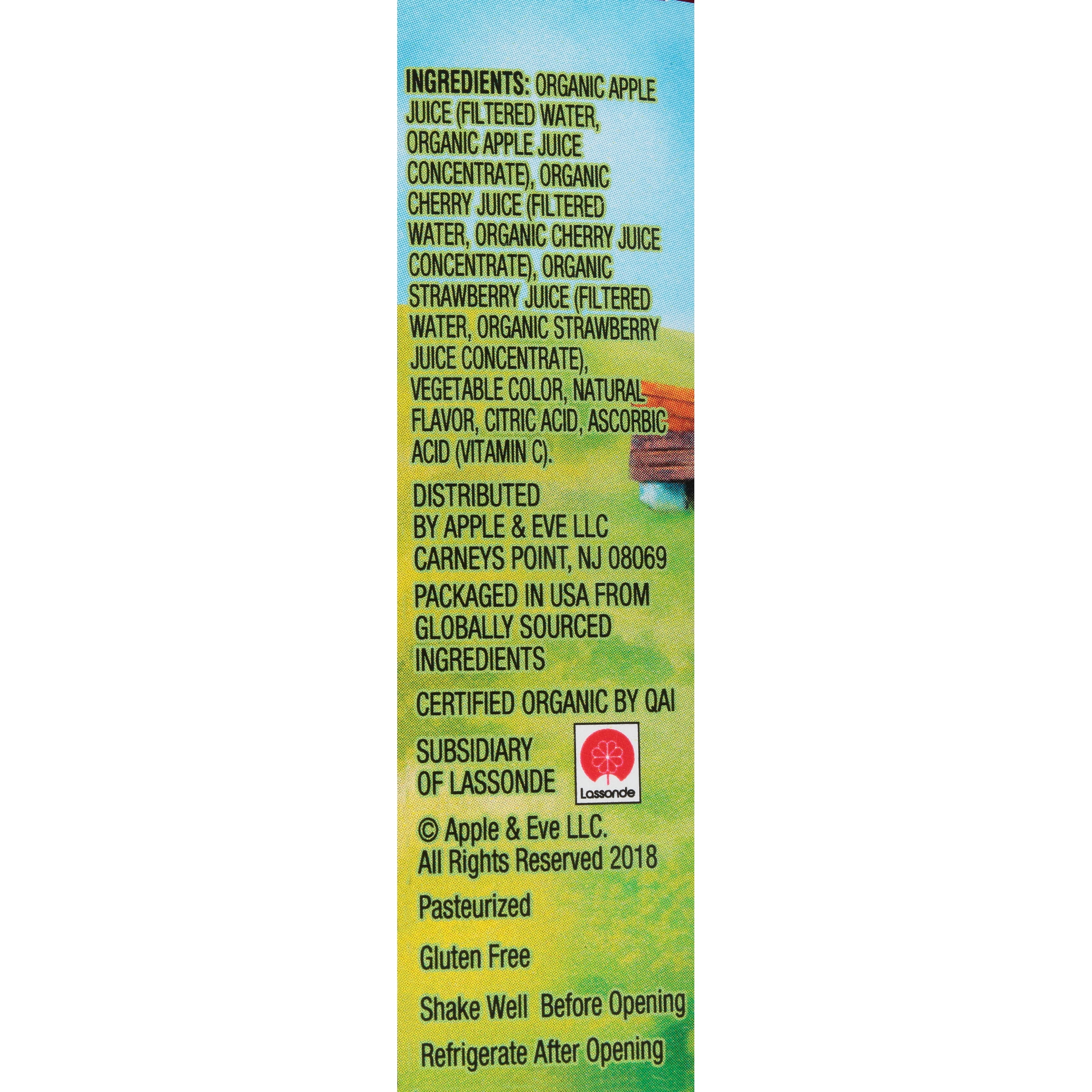A&E 100% ORG Fruit Punch 64oz