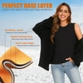 thumbnail image 4 of Thermal Tank Top for Women Fleece Lined Underwear Sleeveless Camisole Baselayer Undershirts Winter Vest, 4 of 6