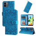 thumbnail image 4 of Funda tipo cartera GANGXUN para Xiaomi Redmi A1 4G , diseño girasol, cuero PU, soporte, cierre magnético, tarjetero, 4 of 5