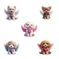thumbnail image 2 of Yunuuuoa Cute L Doll Pendant Car Rearview Mirror Charm Backpack Keychain Decoration, Durable Soft Plush Hanging Ornament Accessories for Car Interior Home Decor, Kawaii Stuffed Animal Toy Gift, 2 of 8