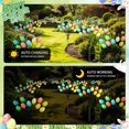 thumbnail image 3 of Paquete de 2 luces LED con forma de huevo de Pascua de 10 LED para decoraciones de Pascua, luces de jardín con decoración de Pascua, luces solares decorativas, luces LED con forma de huevo, 3 of 5