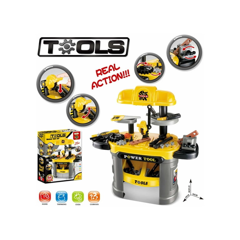  Kids Tool Bench-Zealous 79pcs Transformable Kids Tool