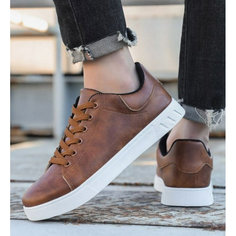 Outfit Men's Leather Athletic Shoes Men' S Casual Shoes