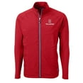 thumbnail image 2 of Men's Cutter & Buck  Red PGA TOUR Volunteers Big & Tall Adapt Eco Knit Hybrid Recycled Full-Zip Jacket, 2 of 3
