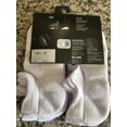 thumbnail image 4 of Under Armour Women's Cushioned No Show Socks, 6-Pairs, White, Medium, 4 of 4