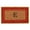 Tan/Red/Black E, variant on Momentum Mats Red Border Monogram Doormat (1'6 x 2'6)