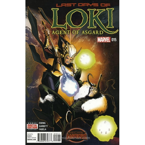 Loki: Agent of Asgard #15 VF ; Marvel Comic Book