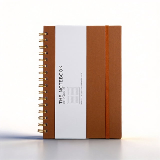 Lined Journal Notebook Hardcover With Elastic Closure Inner Pocket 200 Pages Thick Paper For Writing Note Taking Daily Planning Office School Use Elegant Durable Professional Design