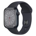 thumbnail image 1 of Restored Apple Watch Series 8 GPS Smart Watch with Sport Band, 41mm Aluminum Case, 18 Hour Battery Life, 1 of 1