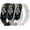 Black+White+Gray, variant on KOMI 3 Pack Bands Compatible with Xiaomi Mi Band 7 Replacement Strap Women Men, Soft Silicone Sport Strap for Xiaomi Mi Band 7 Bands Wristband Accessories