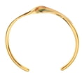 thumbnail image 4 of Brazalete Abierto de Forma de Material de Latón, 5 Colores Opcionales Gold-Rainbow, 4 of 5