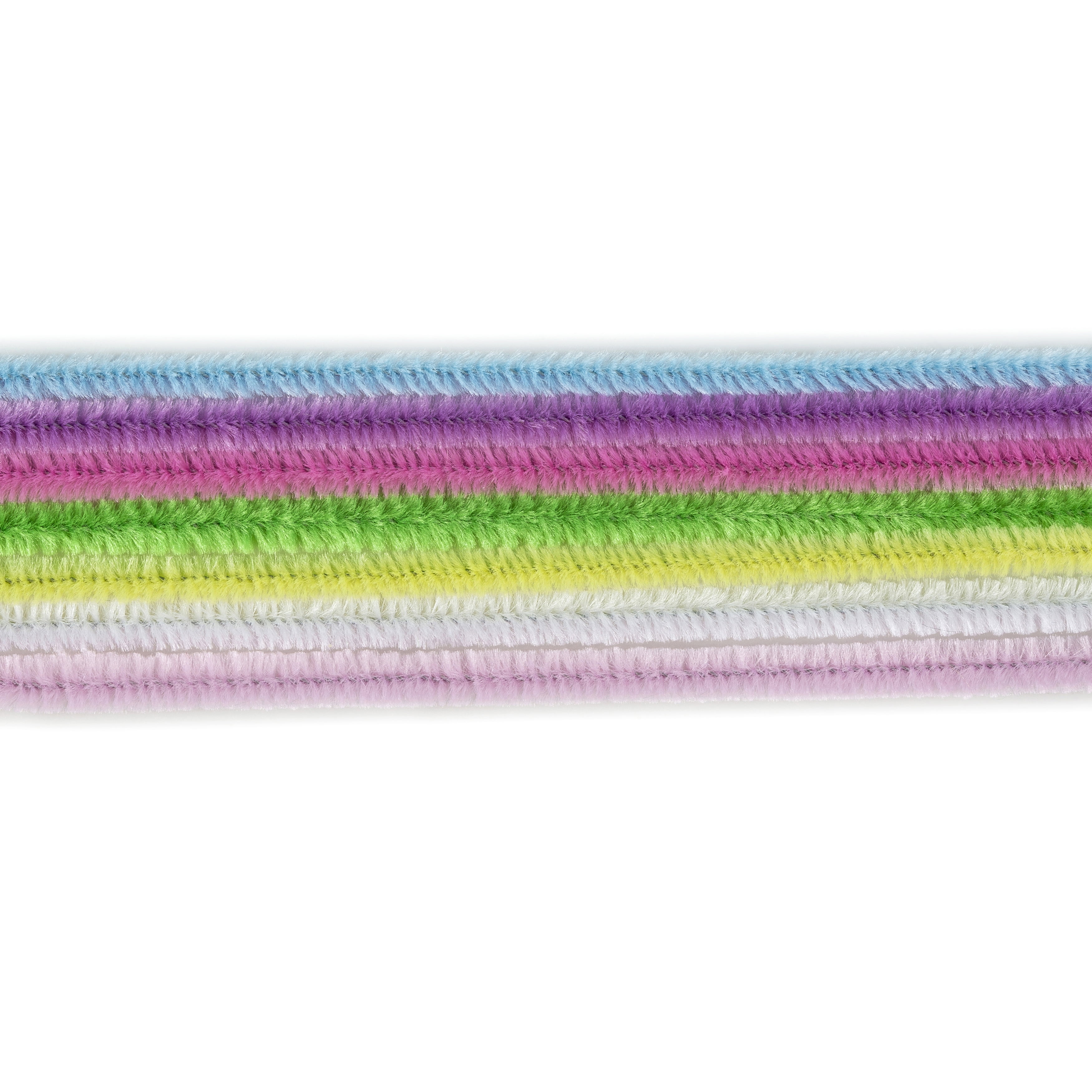 12 Packs: 100 ct. (1,200 total) Pastel Chenille Pipe Cleaners Value Pack by Creatology™