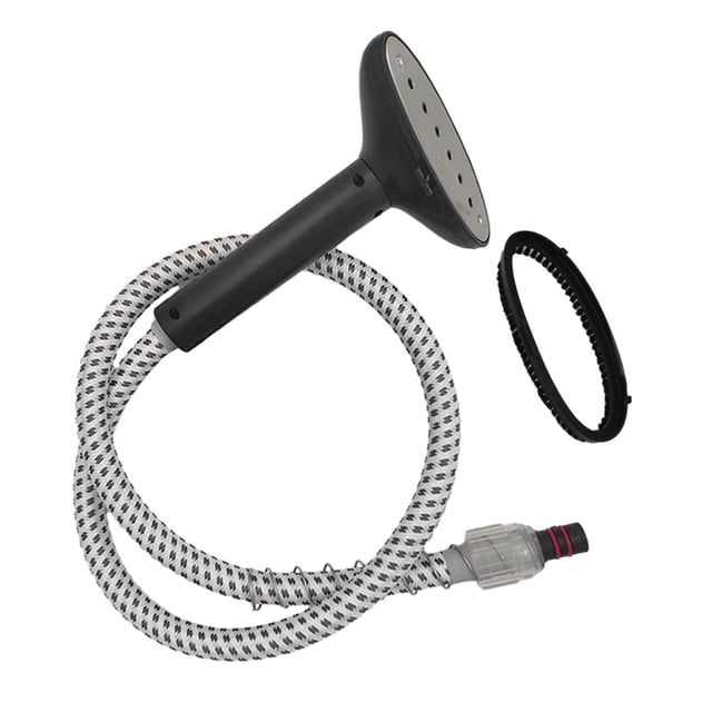 veasfak Clothes Steamer Guide Hose Anti Bending Snaps on Type Parts with Brush Spray