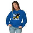thumbnail image 4 of Popeye Bluto Up to No Good Funny Cool Sweatshirt for Men or Women Brisco Brands M, 4 of 6