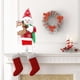 thumbnail image 5 of de piezaza Papá Noel Navidad Estatua creativa Decoración Adornos Papá Noel Árbol de Navidad Adorno colgante Juguetes Regalos  rojo de 30 cm BLESIY Figuras de Santa Claus, 5 of 7