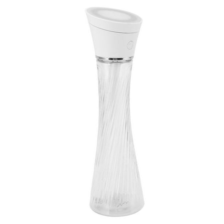 

2024 USB Mist Humidifiers Ultrasonic Low Noise USB Charging Diffuser with Mirror for Living Room Bedroom Office Car Travel White 6