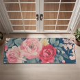 thumbnail image 2 of Pioneer Flower Floral Print Pattern Door Rugs,Washable Non Slip Door Mats Indoor,Decorative Door Mats,Entry Mat Indoor for Entrance,Bedroom,Kitchen,Bathroom,16"x47", 2 of 6