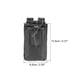 thumbnail image 2 of Funda Protectora de Radio Negra Uxcell para Walkie Talkie, Soporte de Nailon, Bolsa de Transporte, 2 of 7
